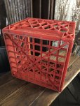 画像8: Vintage USA  DAIRY FOODS Heavy Duty Plastic Milk Crate Hawthorn Mellody (Y)  (8)