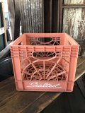 Vintage USA  DAIRY FOODS Heavy Duty Plastic Milk Crate Sealtest (W) 