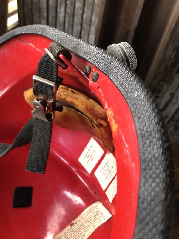 画像13: Vintage Firefighter's Helmet (A065)