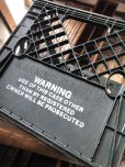 画像6: Vintage USA  DAIRY FOODS Heavy Duty Plastic Milk Crate LOUIS Trauth Dairy Inc. (Q)  (6)