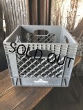 Vintage USA  DAIRY FOODS Heavy Duty Plastic Milk Crate Foster Farms (M) 