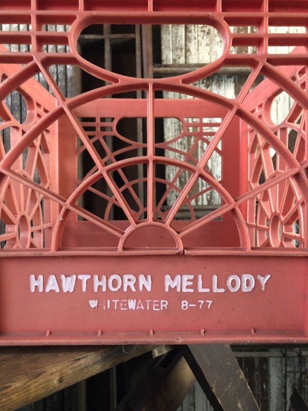 画像4: Vintage USA  DAIRY FOODS Heavy Duty Plastic Milk Crate HAWTHORN MELLODY (X) 