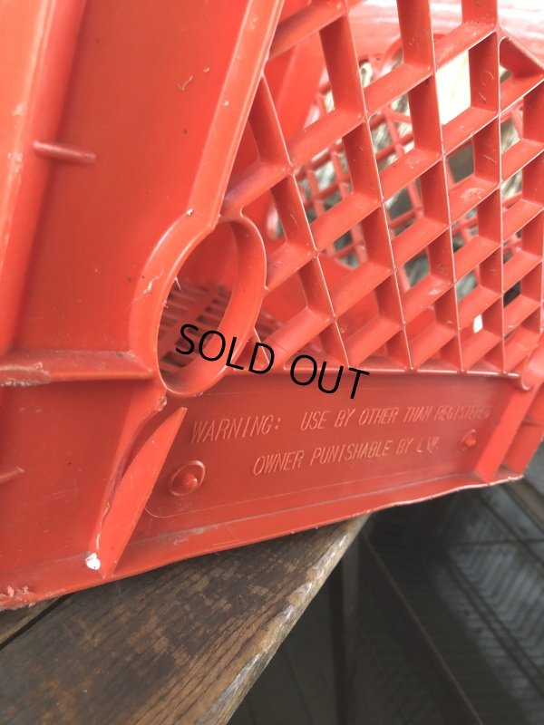 画像6: Vintage USA  DAIRY FOODS Heavy Duty Plastic Milk Crate SAME DAY DAYRIES (R) 