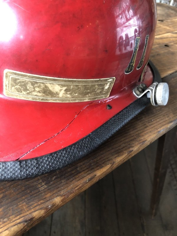 画像12: Vintage Firefighter's Helmet (A065)