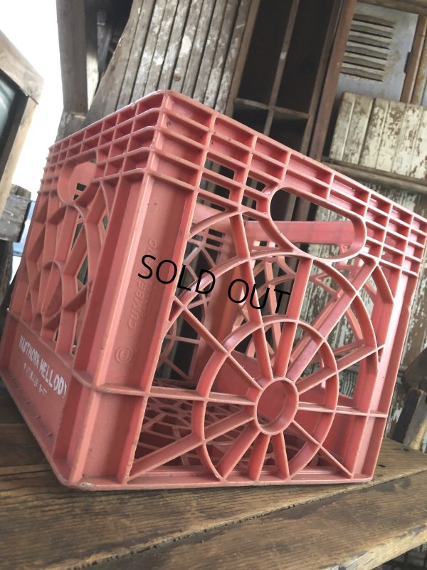 画像5: Vintage USA  DAIRY FOODS Heavy Duty Plastic Milk Crate HAWTHORN MELLODY (X) 
