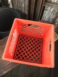 画像9: Vintage USA  DAIRY FOODS Heavy Duty Plastic Milk Crate SAME DAY DAYRIES (R)  (9)
