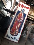 画像17: 40s Vintage Original OPERA Ornage Soda Pop Advertising Sotre Display Sign (A066) (17)