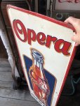 画像19: 40s Vintage Original OPERA Ornage Soda Pop Advertising Sotre Display Sign (A066) (19)