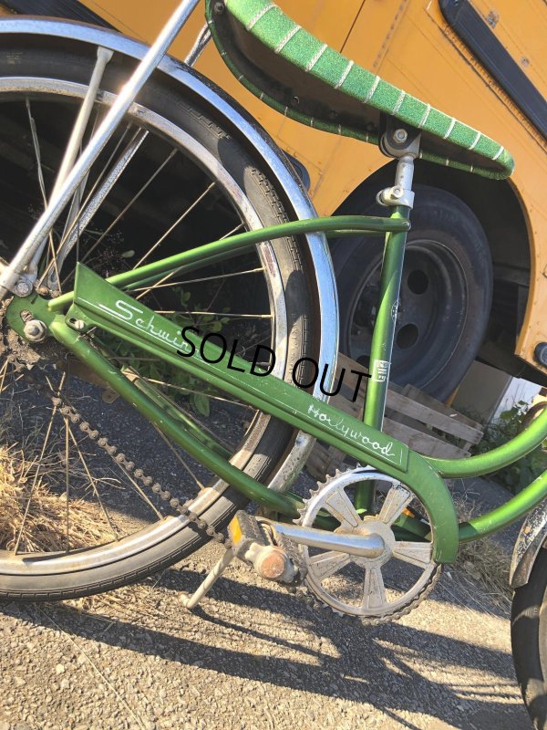 画像3:  【店舗引き取り限定】Vintage Schwinn Hollywood Bicycle Green 24" (A067)