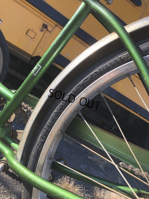 画像5:  【店舗引き取り限定】Vintage Schwinn Hollywood Bicycle Green 24" (A067)