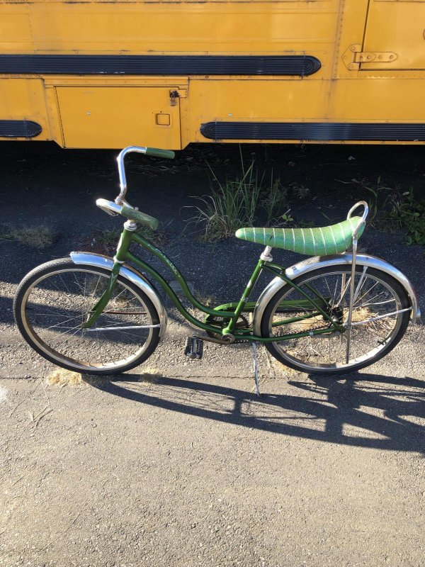 画像10:  【店舗引き取り限定】Vintage Schwinn Hollywood Bicycle Green 24" (A067)