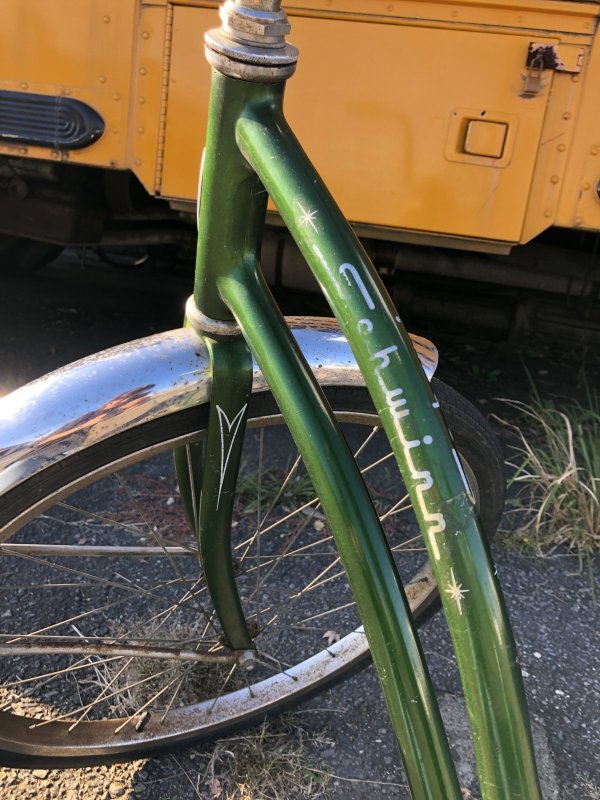 画像8:  【店舗引き取り限定】Vintage Schwinn Hollywood Bicycle Green 24" (A067)