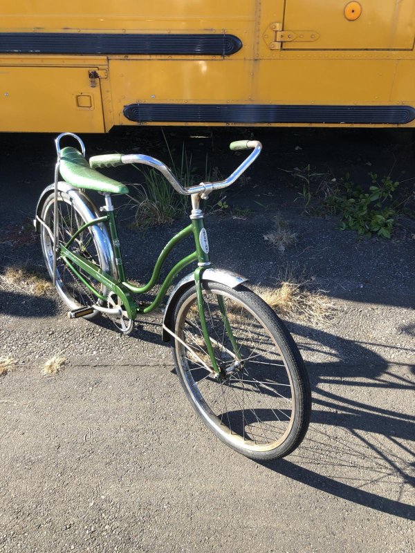 画像14:  【店舗引き取り限定】Vintage Schwinn Hollywood Bicycle Green 24" (A067)
