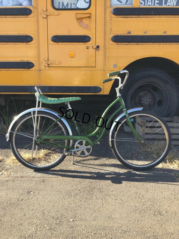 画像25:  【店舗引き取り限定】Vintage Schwinn Hollywood Bicycle Green 24" (A067)