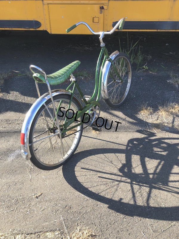 画像13:  【店舗引き取り限定】Vintage Schwinn Hollywood Bicycle Green 24" (A067)