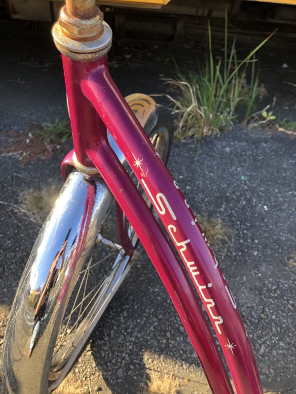 画像12:  【店舗引き取り限定】Vintage Schwinn Hollywood Bicycle Purple 24" (A068)