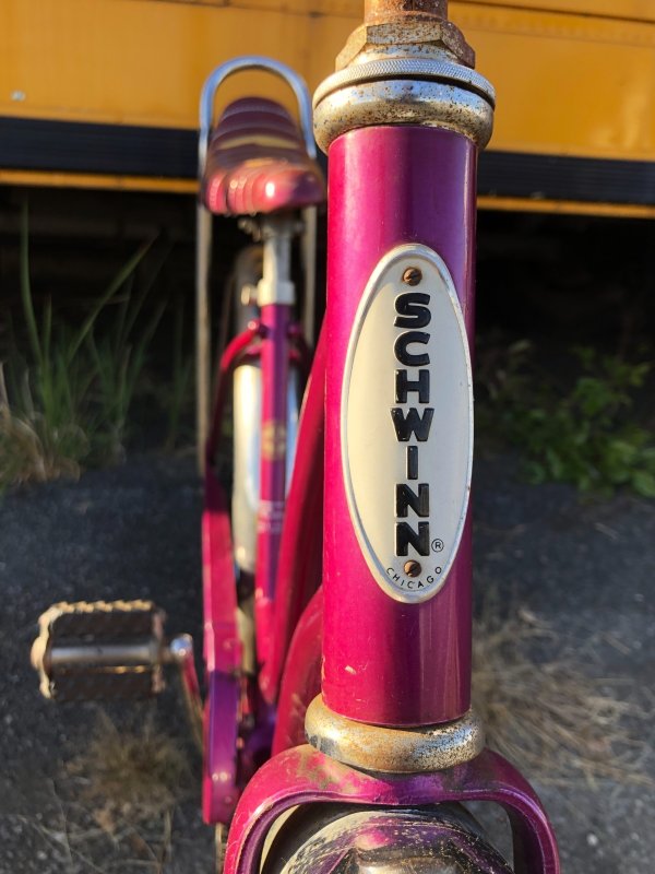 画像2:  【店舗引き取り限定】Vintage Schwinn Hollywood Bicycle Purple 24" (A068)