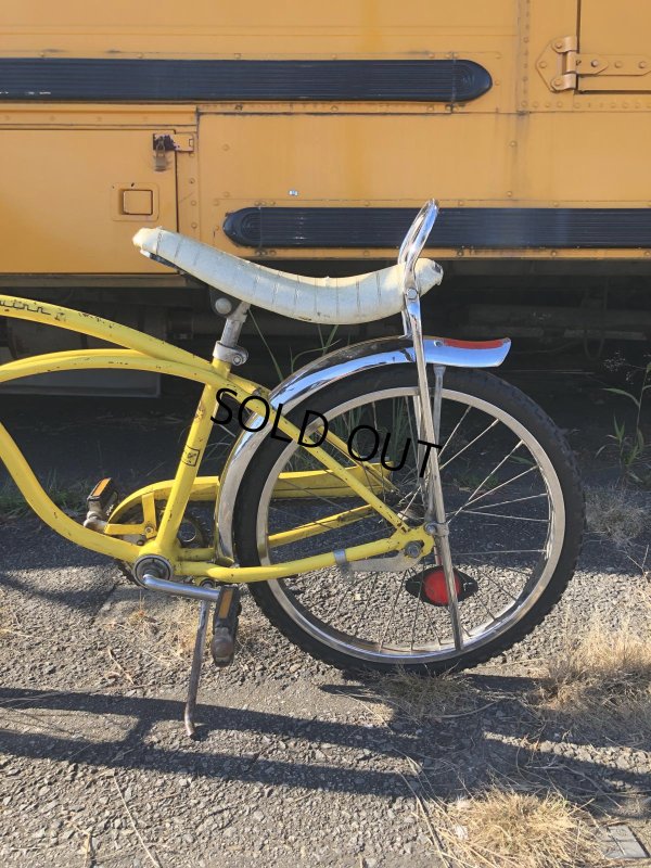 画像18:  【店舗引き取り限定】Vintage Schwinn Bicycle Stingray Junior Yellow 20" (A069)