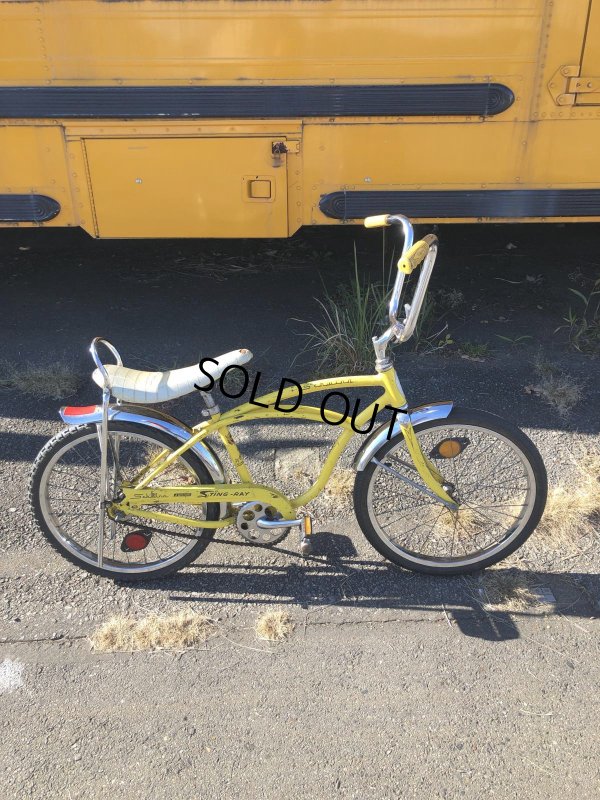 画像10:  【店舗引き取り限定】Vintage Schwinn Bicycle Stingray Junior Yellow 20" (A069)