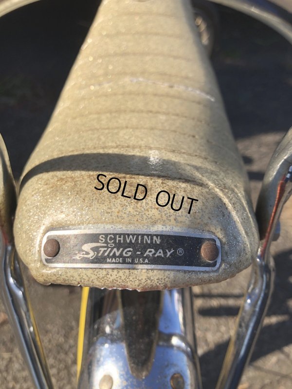 画像6:  【店舗引き取り限定】Vintage Schwinn Bicycle Stingray Junior Yellow 20" (A069)
