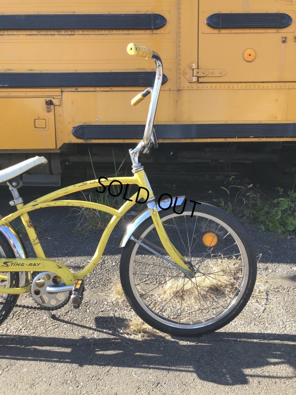 画像16:  【店舗引き取り限定】Vintage Schwinn Bicycle Stingray Junior Yellow 20" (A069)