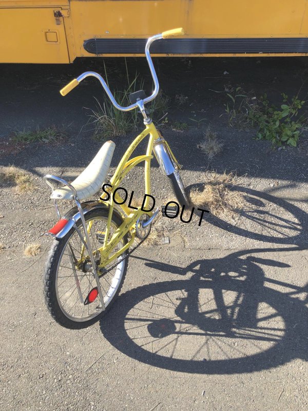 画像11:  【店舗引き取り限定】Vintage Schwinn Bicycle Stingray Junior Yellow 20" (A069)