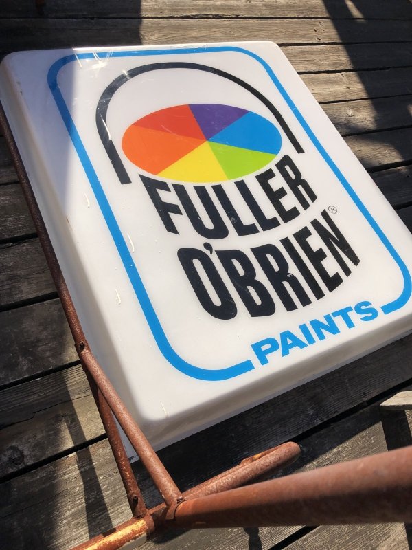 画像22: 【店舗引き取り限定】 Vintage Advertising Fuller O'brien Paints Huge Sign (A071)