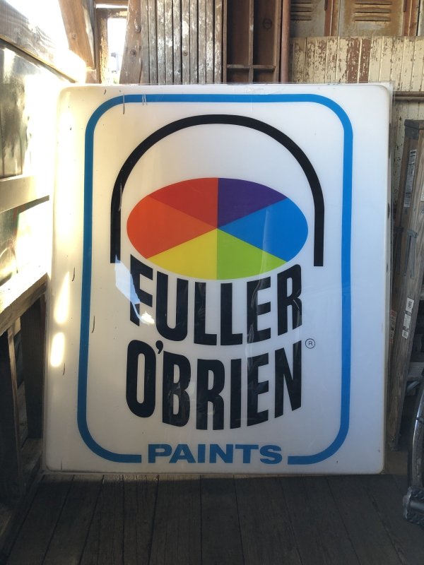 画像28: 【店舗引き取り限定】 Vintage Advertising Fuller O'brien Paints Huge Sign (A071)