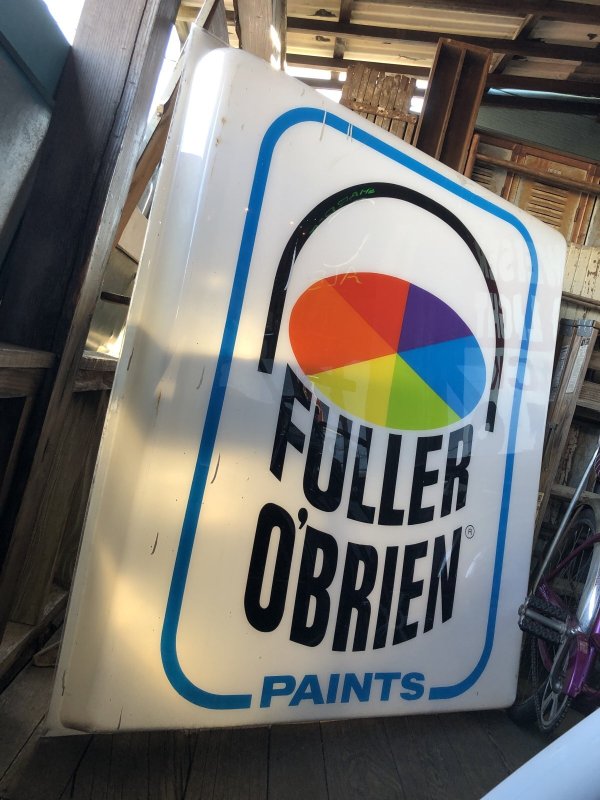 画像29: 【店舗引き取り限定】 Vintage Advertising Fuller O'brien Paints Huge Sign (A071)