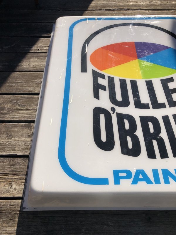 画像21: 【店舗引き取り限定】 Vintage Advertising Fuller O'brien Paints Huge Sign (A071)