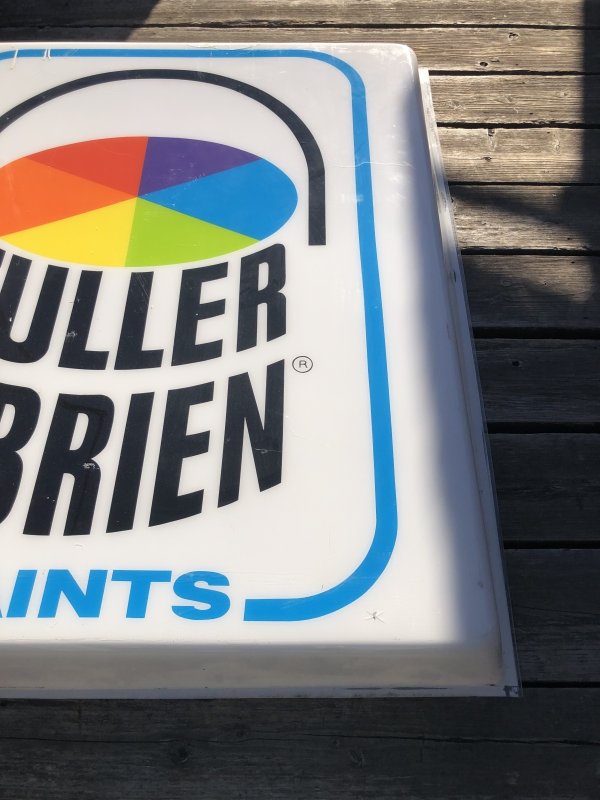 画像19: 【店舗引き取り限定】 Vintage Advertising Fuller O'brien Paints Huge Sign (A071)
