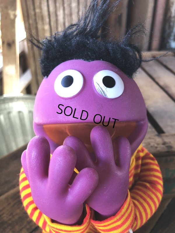 画像10: 70s Vintage Sesame Street Roosevelt Franklin Hand Puppet (A072) 