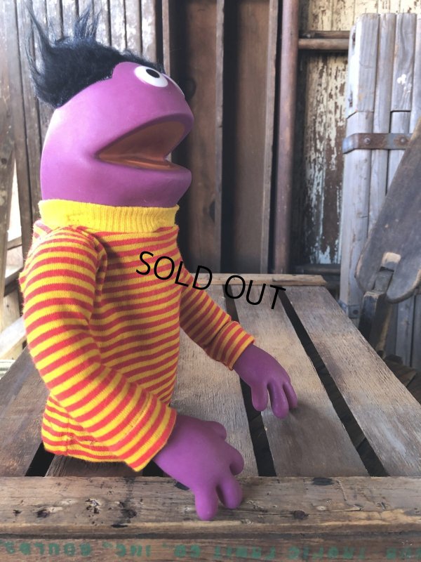 画像4: 70s Vintage Sesame Street Roosevelt Franklin Hand Puppet (A072) 