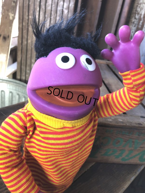 画像8: 70s Vintage Sesame Street Roosevelt Franklin Hand Puppet (A072) 