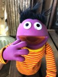 画像2: 70s Vintage Sesame Street Roosevelt Franklin Hand Puppet (A072)  (2)