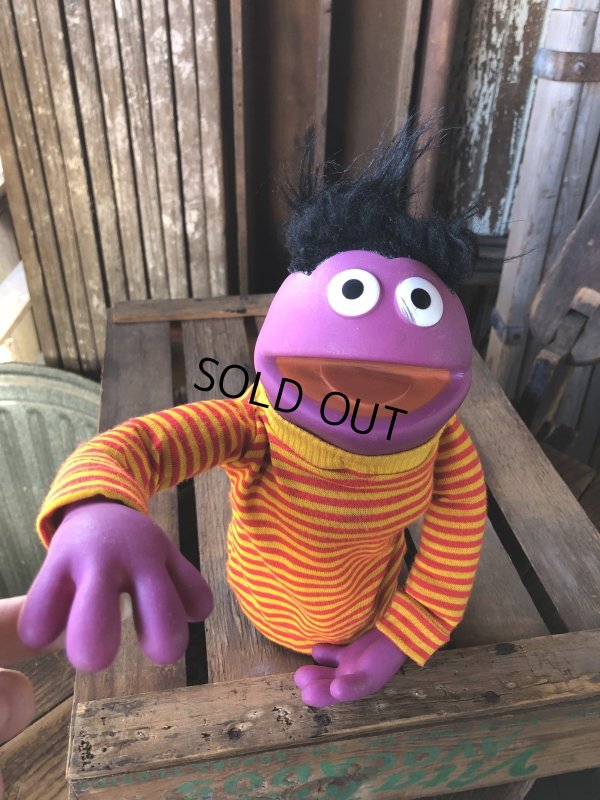 画像9: 70s Vintage Sesame Street Roosevelt Franklin Hand Puppet (A072) 