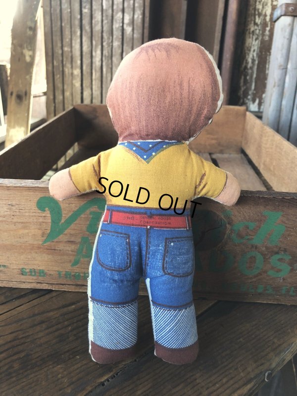 画像4: 50s Vintage General Foods BIRDS EYE Orange Juice Minx Advertising Cloth Doll (A074) 　