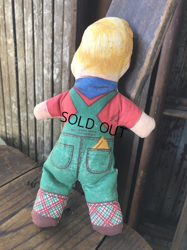 画像3: 50s Vintage General Foods BIRDS EYE Orange Juice Mike Advertising Cloth Doll (A073) 　