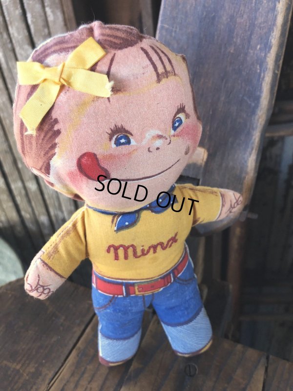 画像2: 50s Vintage General Foods BIRDS EYE Orange Juice Minx Advertising Cloth Doll (A074) 　