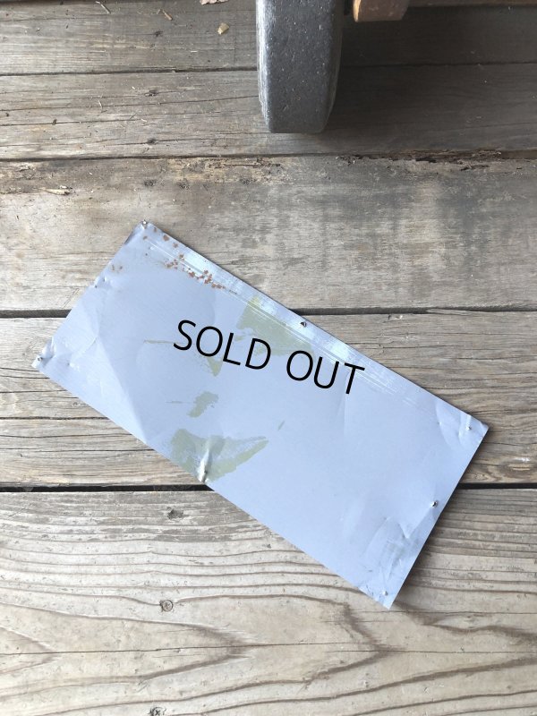 画像6: Vintage NOTICE  The Area Behind This Signls  CLOSED  TO SHEEP GRAZING  Do Not Trespass Sign (A061)