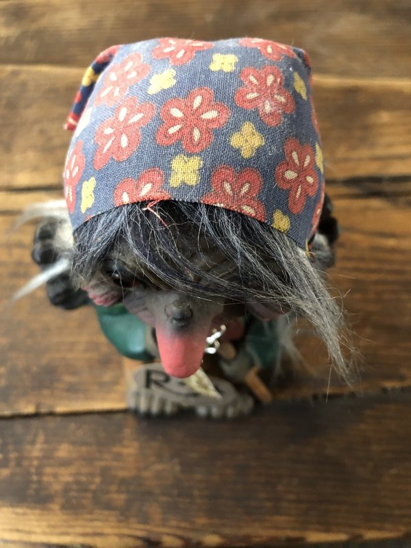 画像6: 60s Vintage Heico Troll Carrying Firewood Nodder Bobble Head Small Size (A078)