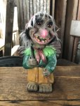 画像1: 60s Vintage Heico Troll Carrying Firewood Nodder Bobble Head (A075) (1)