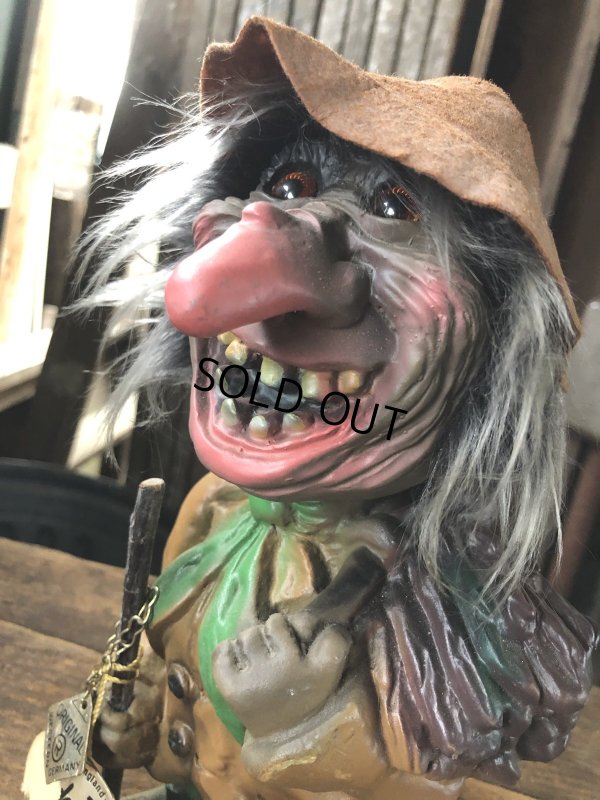画像9: 60s Vintage Heico Troll Carrying Firewood Nodder Bobble Head (A080)