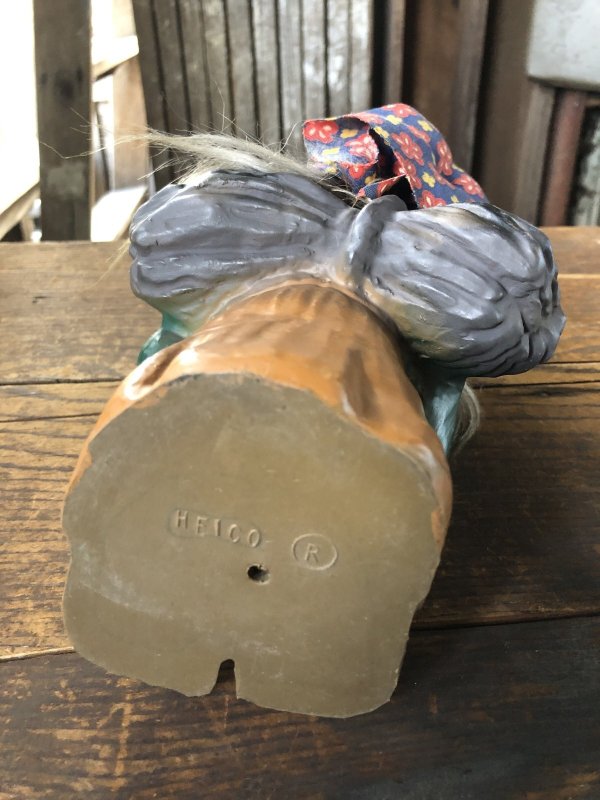 画像5: 60s Vintage Heico Troll Carrying Firewood Nodder Bobble Head (A076)