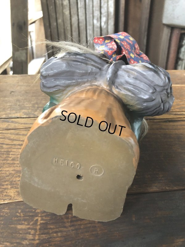 画像5: 60s Vintage Heico Troll Carrying Firewood Nodder Bobble Head (A076)
