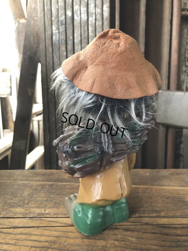 画像3: 60s Vintage Heico Troll Carrying Firewood Nodder Bobble Head (A080)