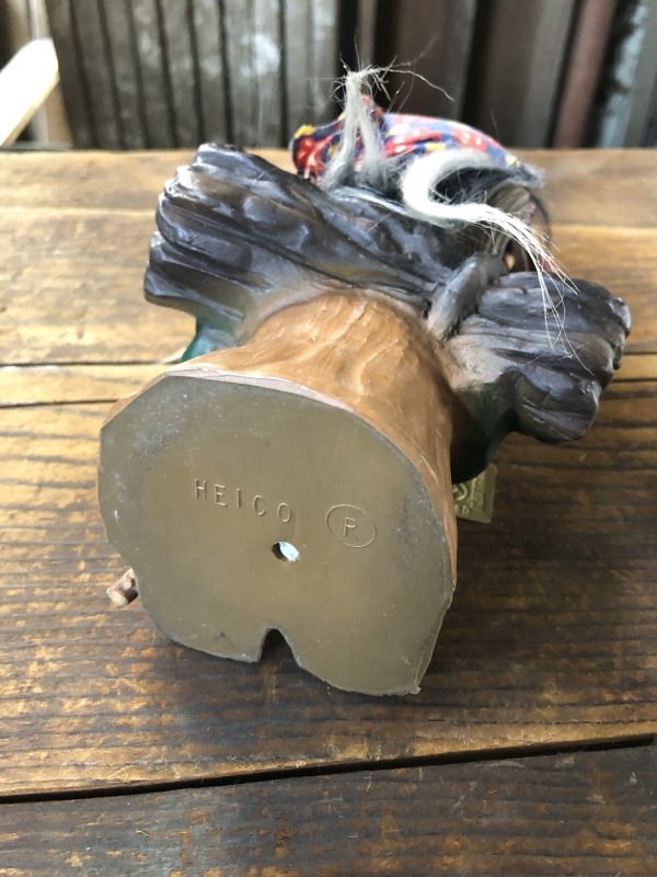 画像5: 60s Vintage Heico Troll Carrying Firewood Nodder Bobble Head Small Size (A078)