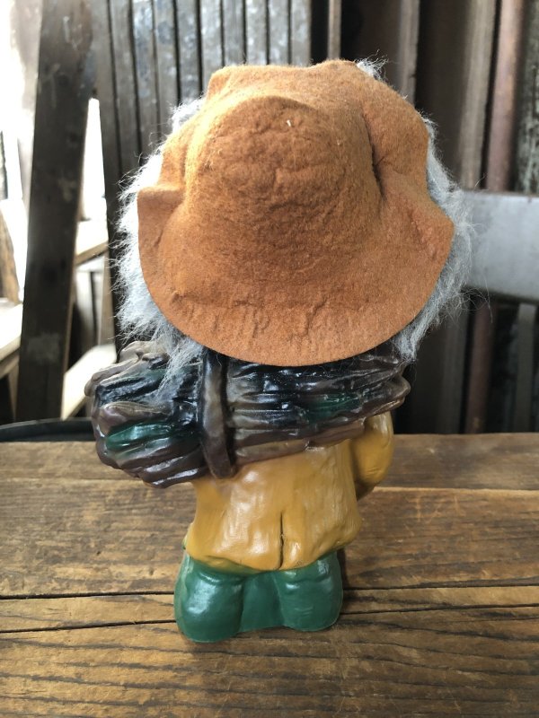 画像3: 60s Vintage Heico Troll Carrying Firewood Nodder Bobble Head (A079)