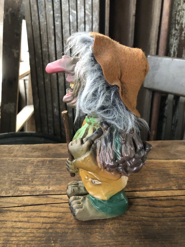画像4: 60s Vintage Heico Troll Carrying Firewood Nodder Bobble Head (A079)