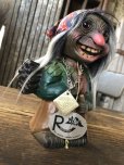 画像8: 60s Vintage Heico Troll Carrying Firewood Nodder Bobble Head Small Size (A078) (8)